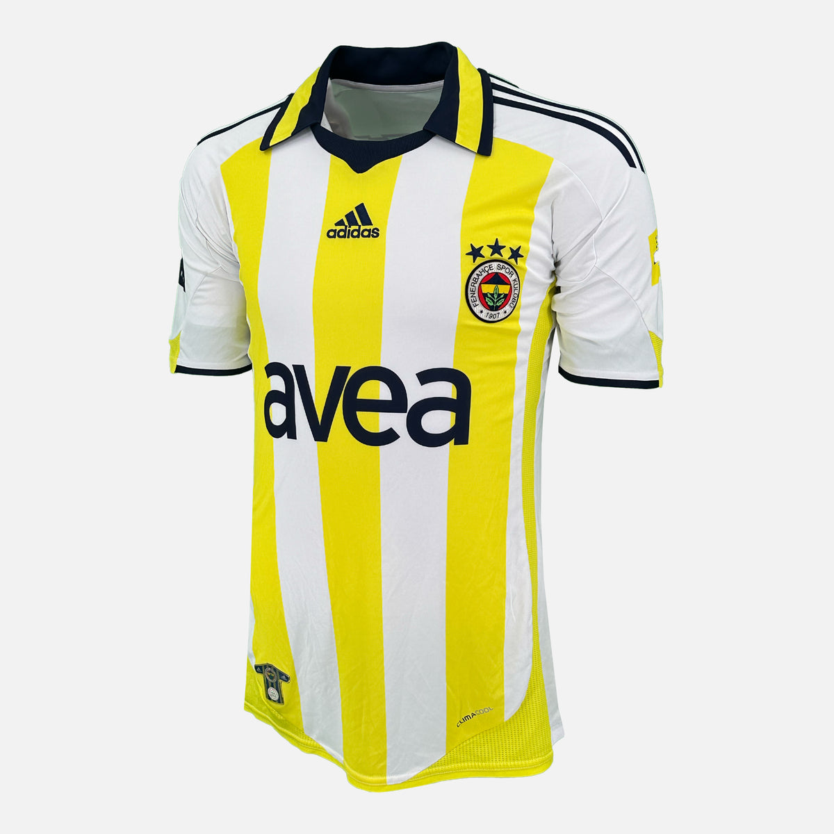 2009-10 Fenerbahce SK Away Shirt [Perfect] M — Verified official Fenerbahce shirt, condition graded | The Vault