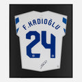 Framed Ferdi Kadioglu Signed Brighton & Hove Albion Shirt [Lite]