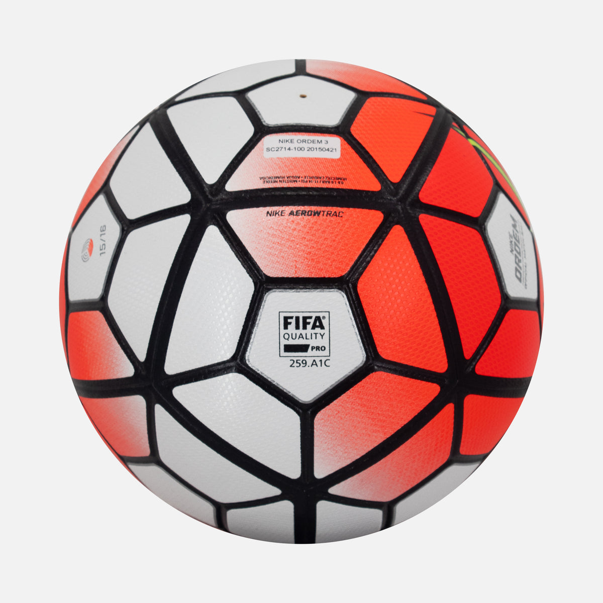 Nike Premier League Ball 2015-16 Ordem 3 Flight Pro [New] — Keep your Nike football looking mint | The Vault