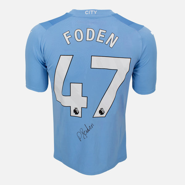 Phil Foden Signed Manchester City Shirt 2024 Premier League [47]