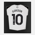 Framed Anthony Gordon Signed Shirt, Newcastle United Home [Lite]