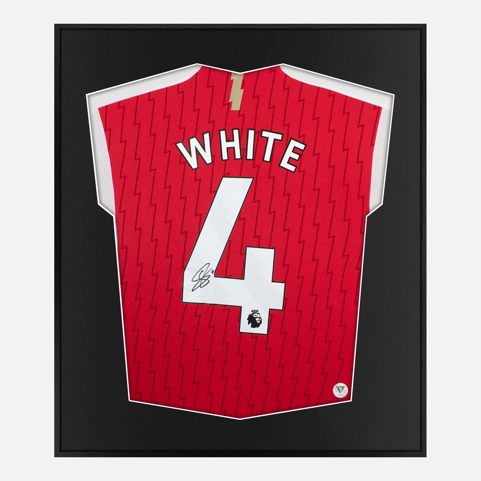 Framed Ben White Signed Arsenal Shirt | Lite