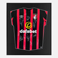 Framed Bournemouth Signed Shirt, Premier League Squad [Lite]