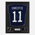 Framed Ryan Christie Signed Scotland Shirt 2020-21 Home [Classic]