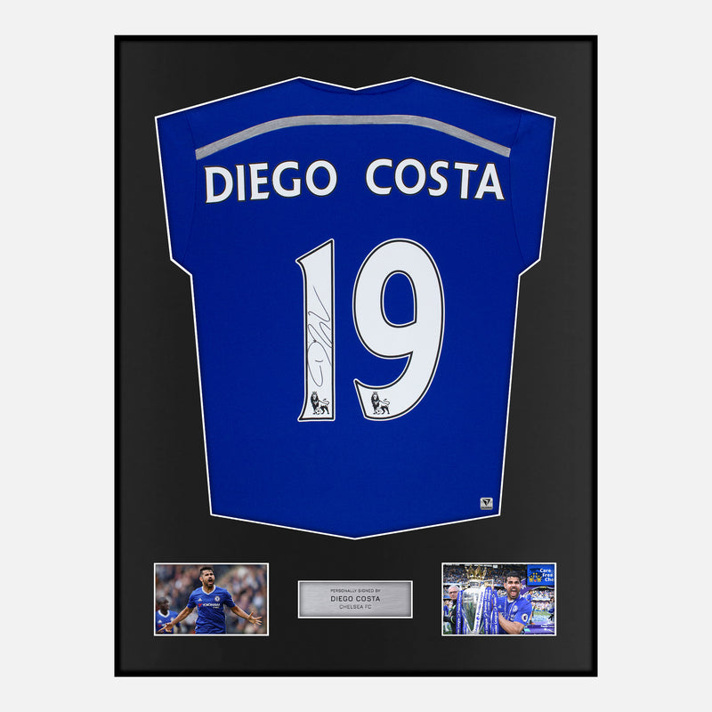 Framed Diego Costa Signed Kit