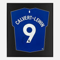 Framed Calvert-Lewin Signed Shirt, Everton Home [Lite]