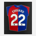 Framed Edouard Signed Shirt, Crystal Palace Home [Lite]