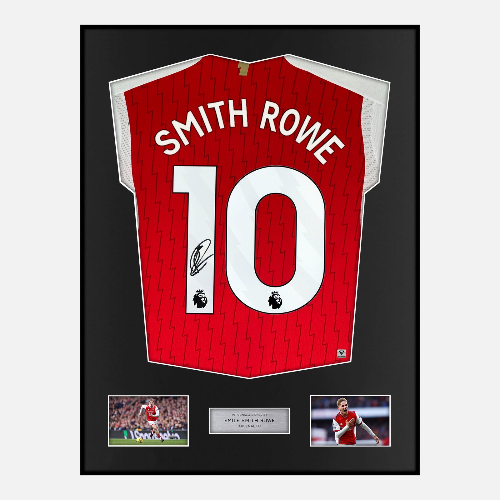 Framed Emile Smith Rowe Signed Arsenal Shirt | Classic