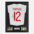 Framed Kieran Trippier Signed England Shirt 2018 World Cup [Classic]