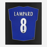 Framed Lampard Signed Chelsea Shirt, 2005-06 Home [Lite]