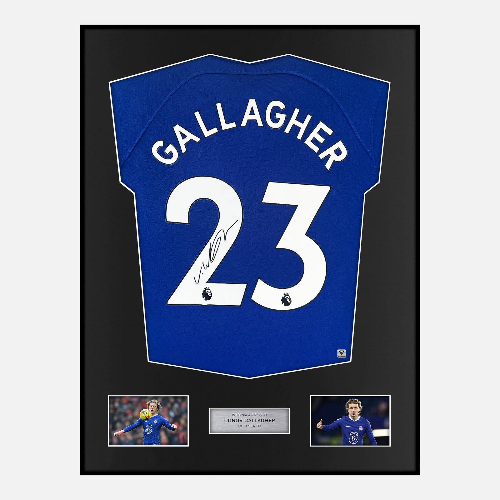 Framed Conor Gallagher Signed Chelsea Shirt | Classic