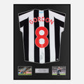 Framed Anthony Gordon Signed Newcastle United Shirt 2022-23 Home [Classic]