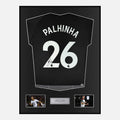 Framed Joao Palhinha Signed Fulham Shirt 2023-24 Third away [Classic]