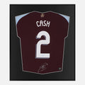 Framed Matty Cash Signed Aston Villa Shirt [Lite]
