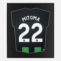 Framed Kaoru Mitoma Signed Shirt, Brighton & Hove Albion [Lite]