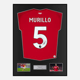 Framed Murillo Signed Nottingham Forest Shirt Home 2024-25 [Classic]