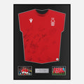 Framed Squad Signed Nottingham Forest Shirt 2022-23 Home [Classic]