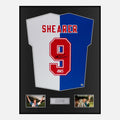 Framed Alan Shearer Signed Blackburn Rovers Shirt 1994-95 Champions [Classic]