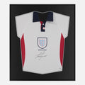 Framed Alan Shearer Signed Shirt, 1997-99 Home [Lite]