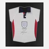Framed Alan Shearer Signed Shirt, 1997-99 Home [Lite]