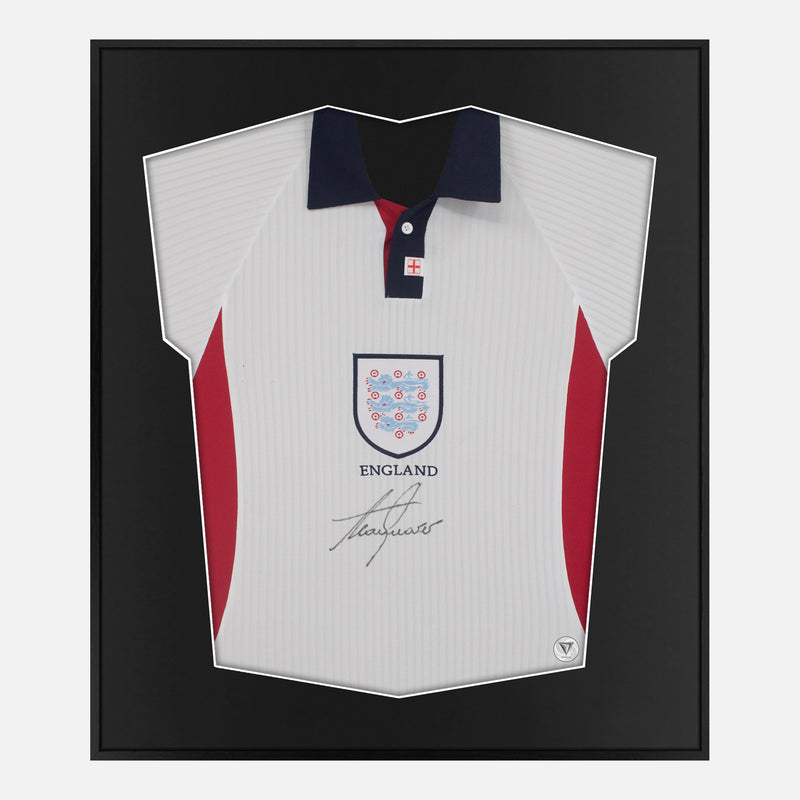 Framed Alan Shearer Signed Shirt, 1997-99 Home [Lite]