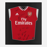Framed Squad Signed Arsenal Shirt Home [Lite]