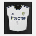 Framed Aaronson Signed Leeds Shirt, Premier League [Lite]
