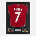 Framed Franck Ribery Signed Bayern Munich Shirt Home 2013 [Classic]