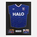 Framed Squad Signed Ipswich Town Shirt 2025-26 Promotion [Classic]