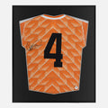 Framed Koeman Signed Shirt, Netherlands 1988 Euro Winners [Lite]