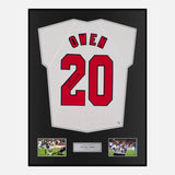 Framed Michael Owen Signed England Shirt 1998 [Classic]