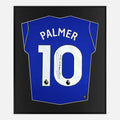 Framed Cole Palmer Signed Chelsea Shirt, Blue Home [Lite]