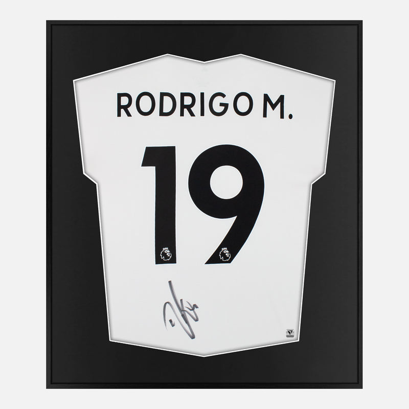 Framed Rodrigo Moreno Signed Leeds United Shirt [Mini]