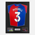 Framed Tyrick Mitchell Signed Crystal Palace Shirt 2023-24 Home [Classic]