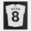 Framed Harry Wilson Signed Shirt, Fulham White Home [Lite]