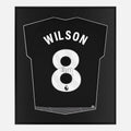 Framed Harry Wilson Signed Shirt, Fulham Black Third away [Lite]