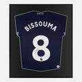 Framed Bissouma Signed Tottenham Hotspur Shirt, Away [Lite]