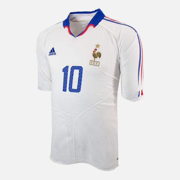 2002-04 France Away Shirt Zidane 10 [Perfect] XL