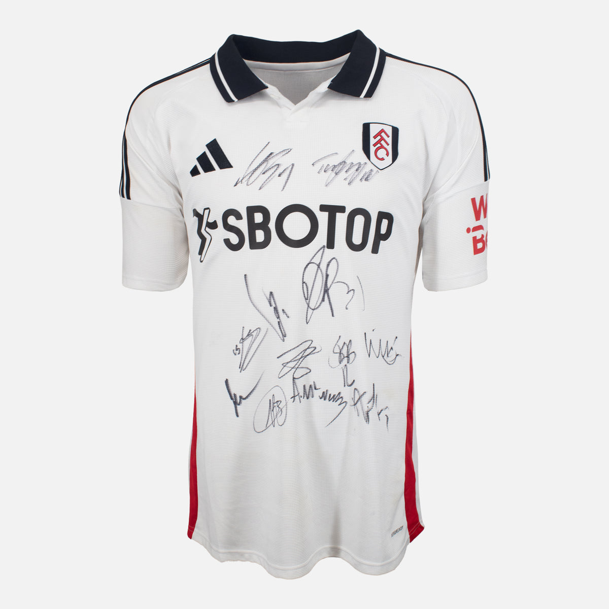 Squad Signed Fulham Shirt 2024-25 Home — Fulham signed shirt from the 2024 to 2025 season | The Vault