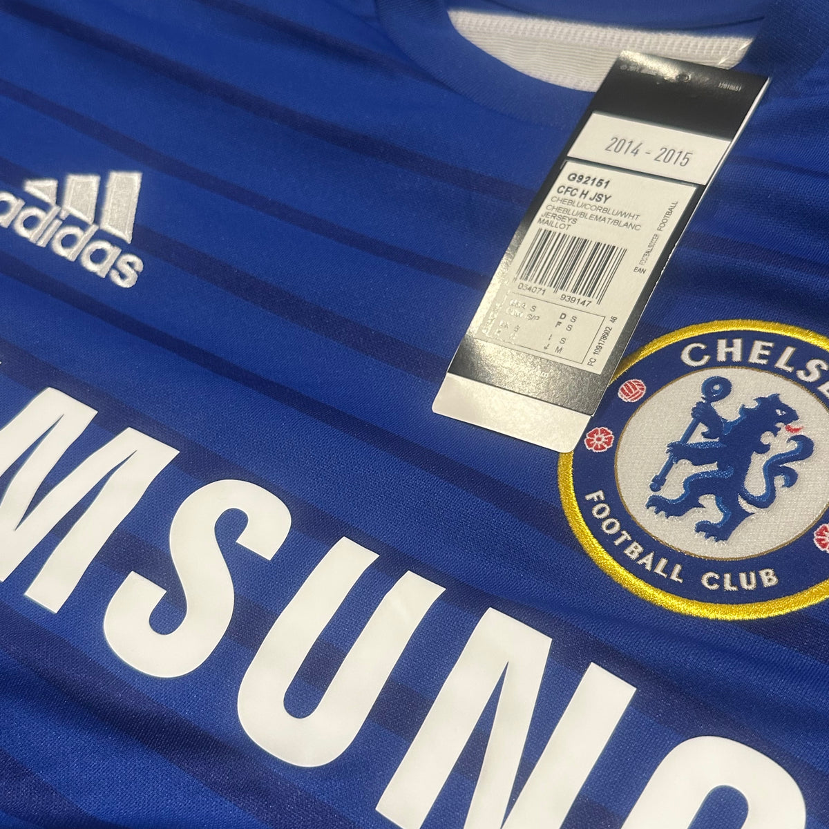 2014-15 Chelsea Home Shirt [New] S — Looking after your new Chelsea football shirt | The Vault