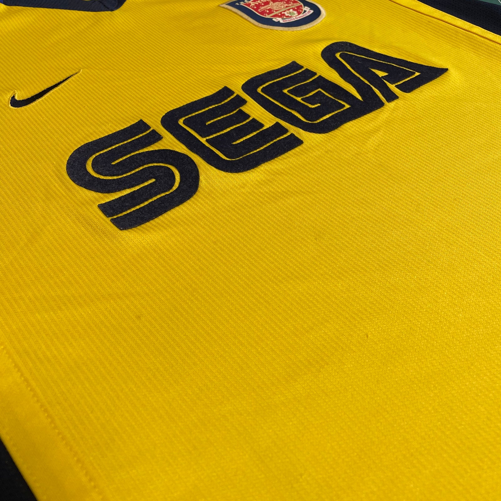 Arsenal yellow sega kit online