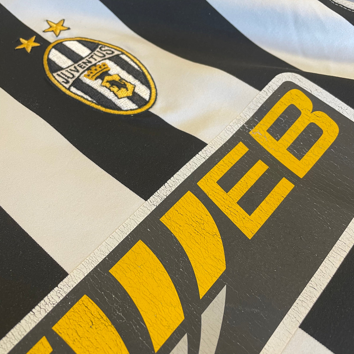 2003-04 Juventus Home Shirt Del Piero 10 long sleeve [Good] L — Looking after your Juventus Home jersey | The Vault