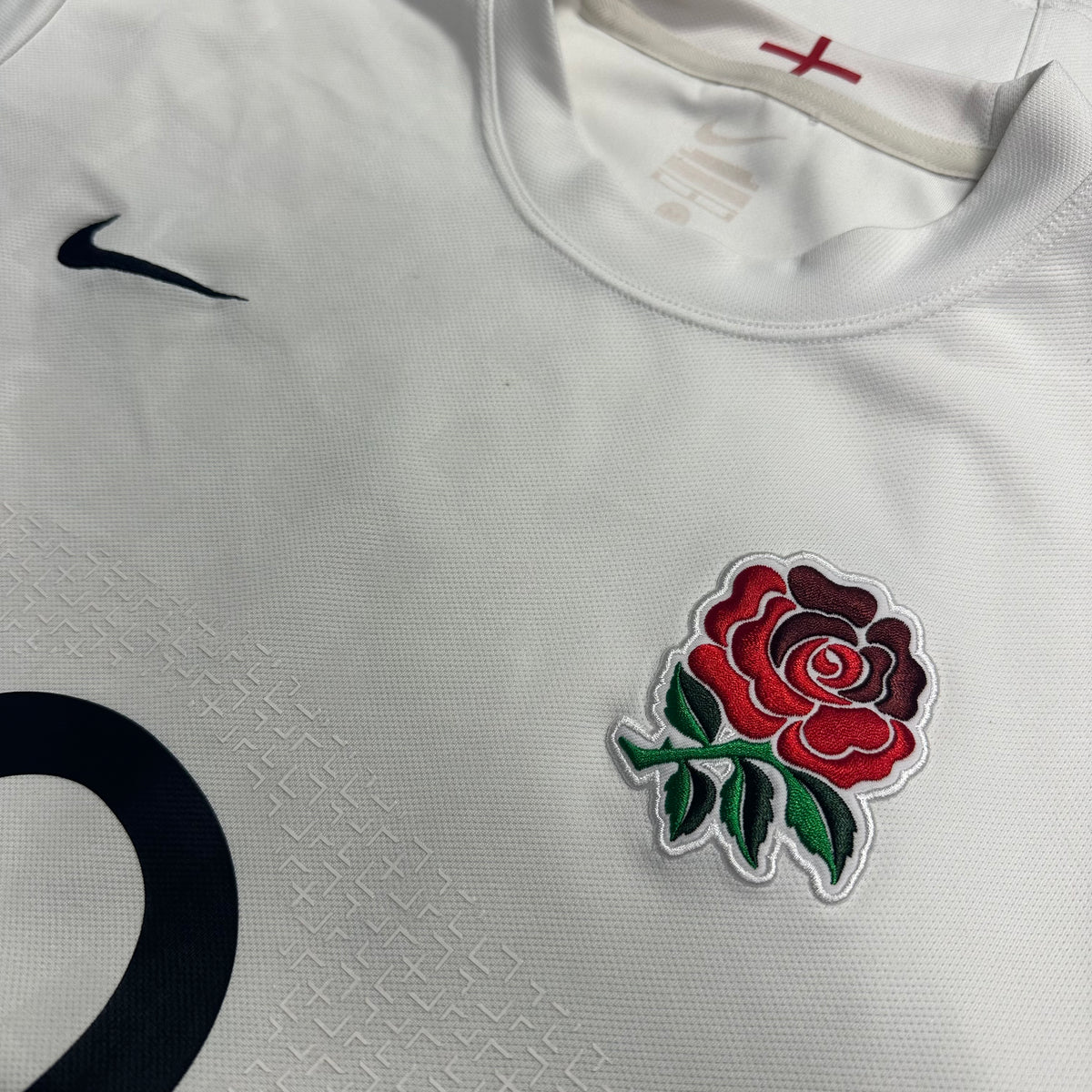2011-12 England Rugby Home Shirt Pro Version [Good] M — Looking after your England Rugby Home jersey | The Vault