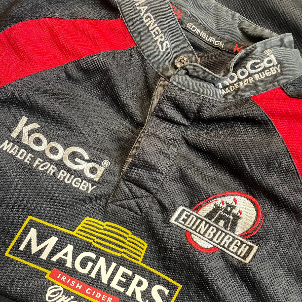 2007-08 Edinburgh Home Shirt [Excellent] S — Looking after your Edinburgh Rugby Home jersey | The Vault