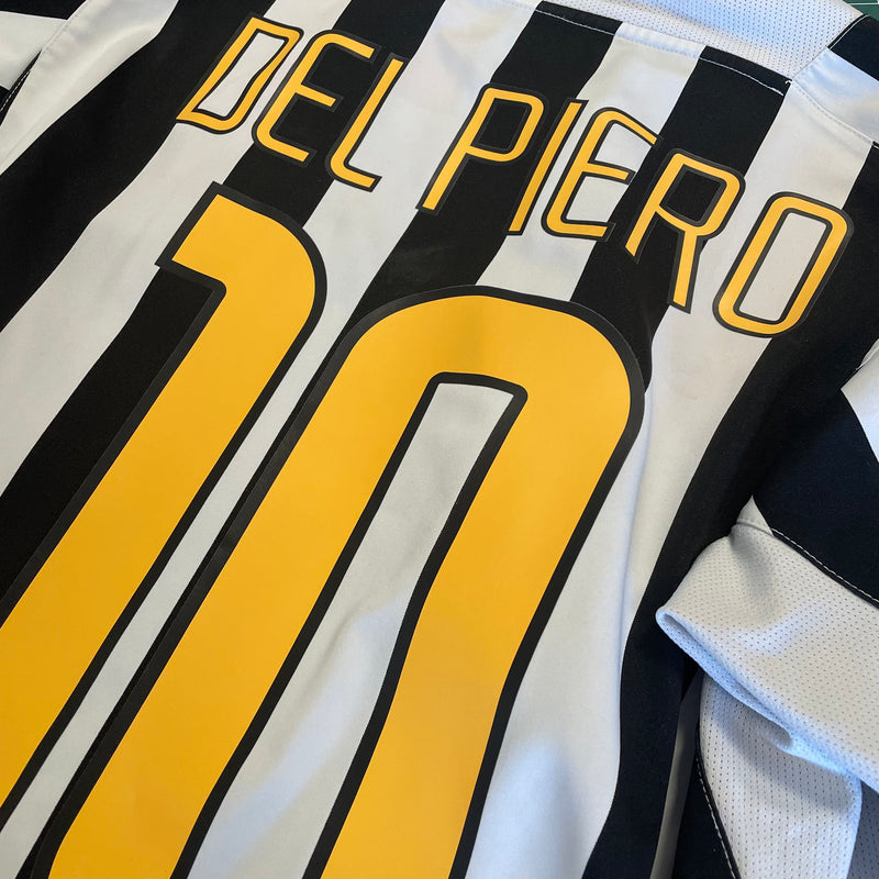 2003-04 Juventus Home Shirt Del Piero 10 long sleeve [Good] L