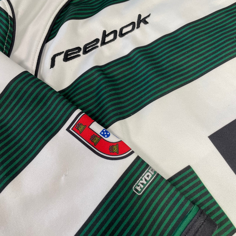 2002-03 Sporting Lisbon Home Shirt Ronaldo 28 Rookie [Excellent] M