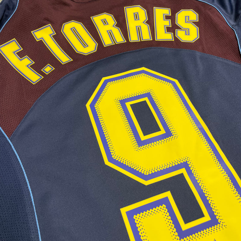 2004-05 Atletico Madrid Away Shirt Spiderman 2 Torres 9 [Excellent] S