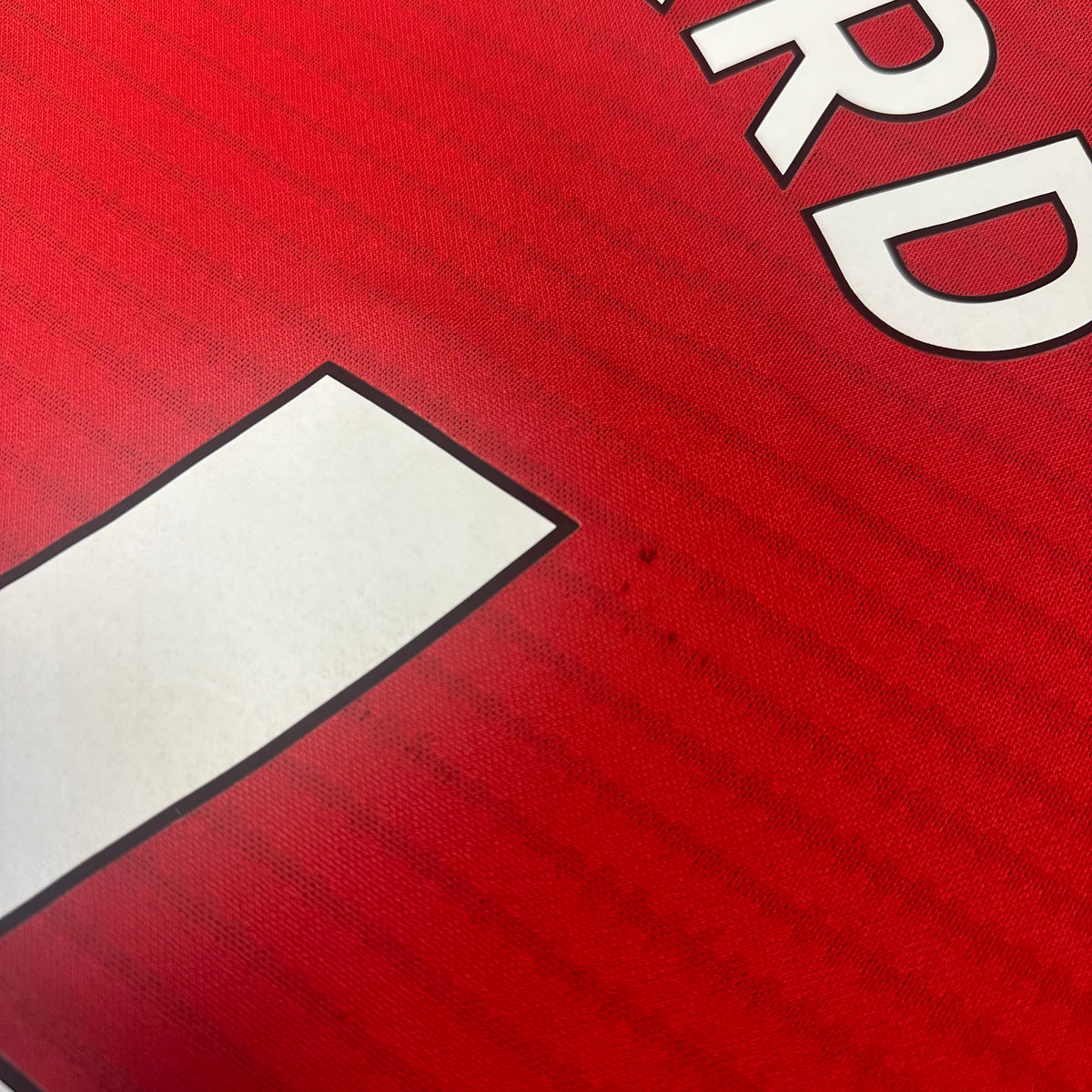 2018-19 Manchester United Home Shirt Lingard 14 [Good] S — Looking after your Manchester United Home jersey | The Vault