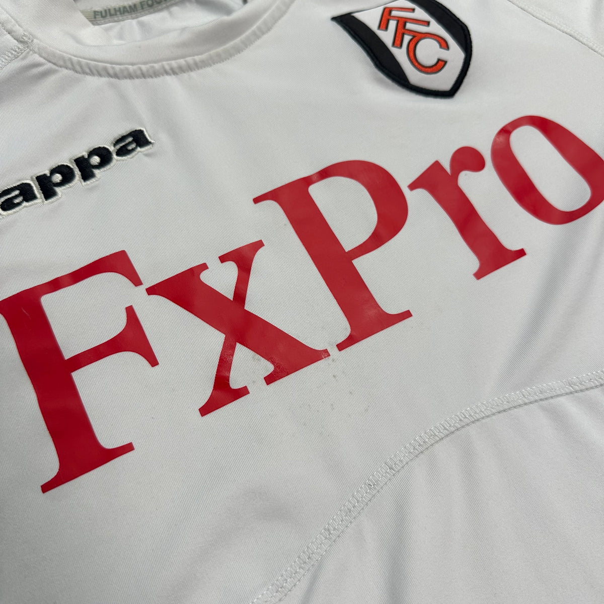 2011-12 Fulham Home Shirt [Good] M — Looking after your Fulham Home jersey | The Vault