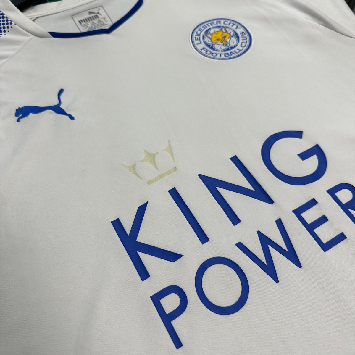 2017-18 Leicester City Away Shirt [Excellent] L — Looking after your Leicester City Away jersey | The Vault